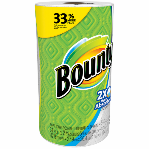 Bounty Big Roll Paper Towels Perspective: left