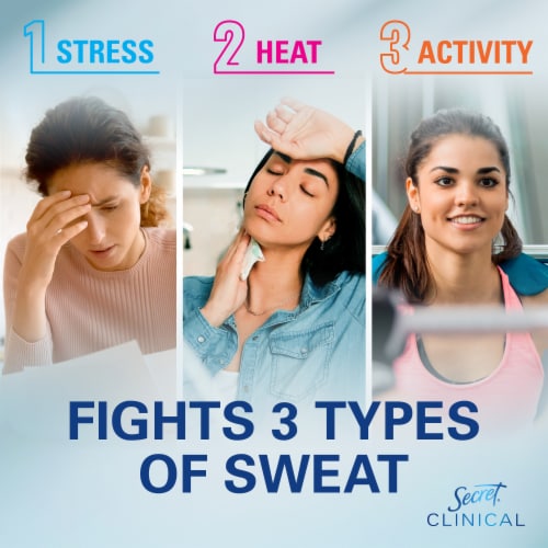 Secret Clinical Strength for Women Antiperspirant Deodorant Clear Gel Completely Clean Perspective: left