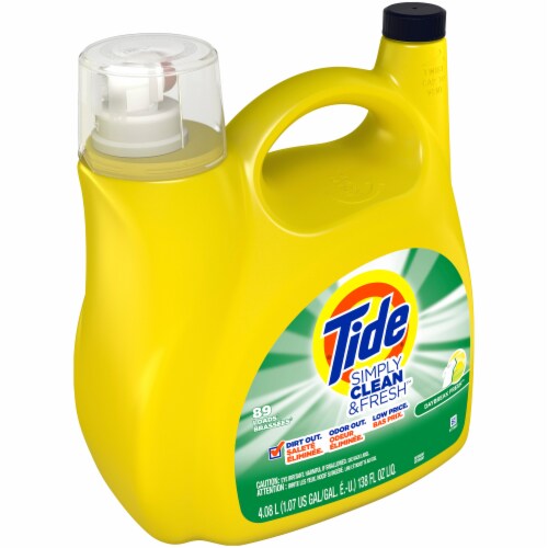 Tide Simply Clean & Fresh Liquid Laundry Detergent - Daybreak Fresh Perspective: left