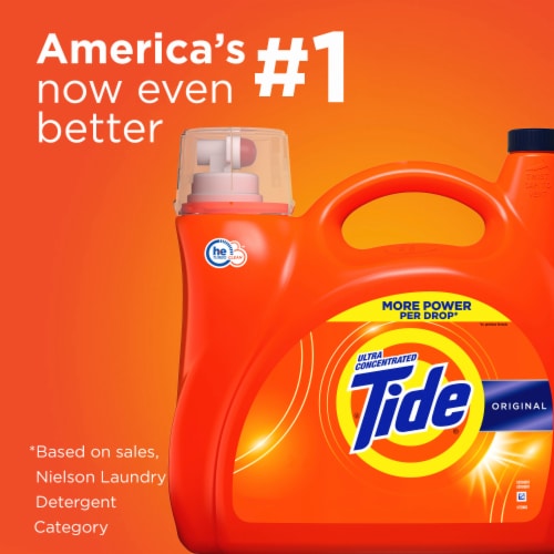 Tide Original Liquid Laundry Detergent Perspective: left
