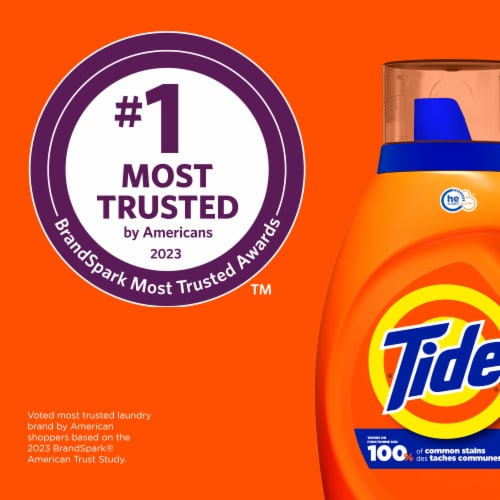 Tide HE Original Liquid Laundry Detergent Perspective: left