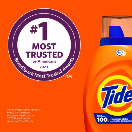 Tide HE Original Liquid Laundry Detergent Perspective: left