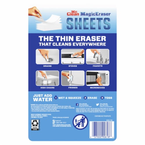 Mr. Clean Magic Eraser Cleaning Sheets Perspective: left