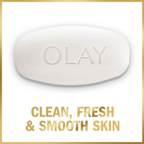 Olay Fresh Outlast Notes Of Cooling White Strawberry & Mint Beauty Bar Perspective: left