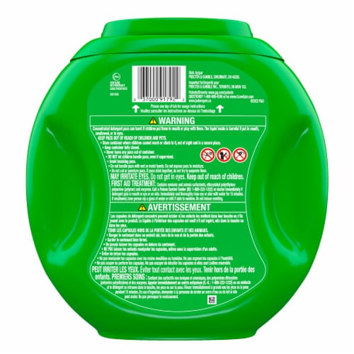 Gain Flings Original Liquid Laundry Detergent Soap Pacs Perspective: left