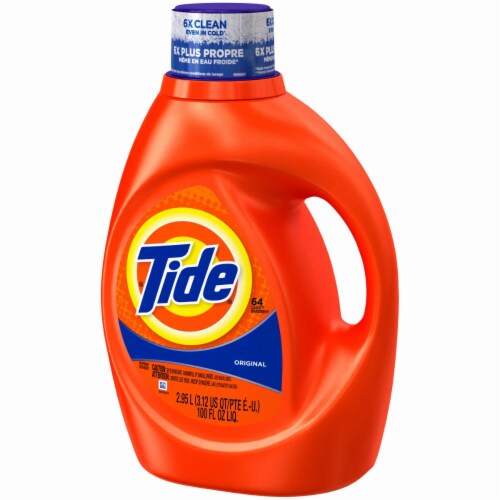 Tide Original Liquid Laundry Detergent Perspective: left