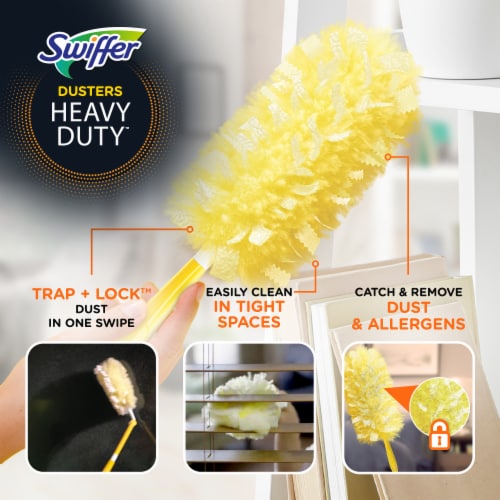 Swiffer® Heavy Duty Duster Starter Kit Perspective: left