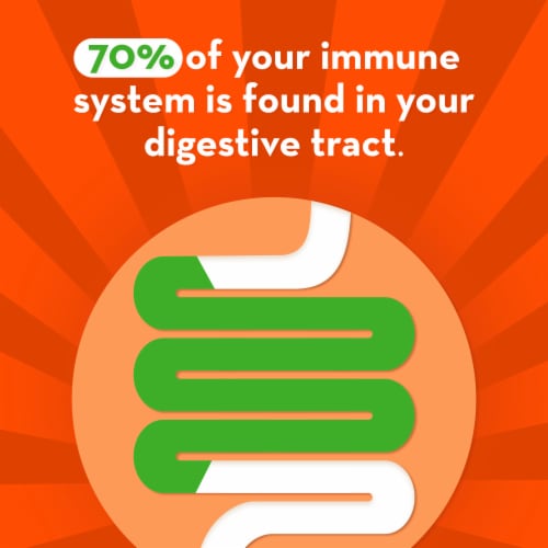 Align Gut Health & Immunity Support Probiotic Capsules Perspective: left