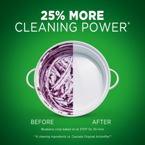 Cascade Powder Fresh Scent Dishwasher Detergent Perspective: left
