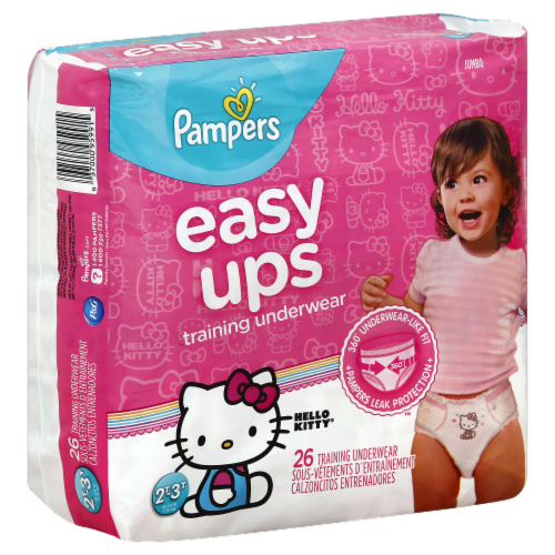 Pampers Easy Ups Training Pants Size 2T-3T, 26 ct - Pay Less Super Markets