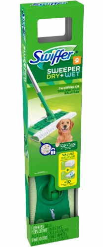 Swiffer Sweeper Pet Dry + Wet Sweeping Kit Perspective: left