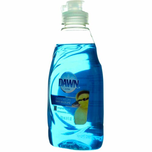 Dawn Ultra Original Scent Dishwashing Liquid Perspective: left