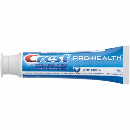 Crest® Pro-Health™ Toothpaste Teeth Whitening Gel Paste Perspective: left