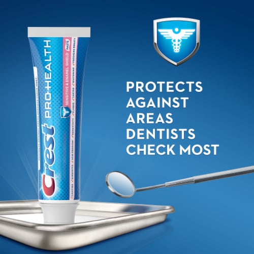 Crest Pro-Health Sensitive & Enamel Shield Toothpaste Perspective: left