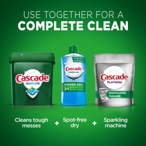 Cascade Complete ActionPacs Fresh Scent Dishwasher Detergent Perspective: left