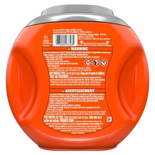 Tide PODS with Downy April Fresh Liquid Laundry Detergent Pacs Perspective: left
