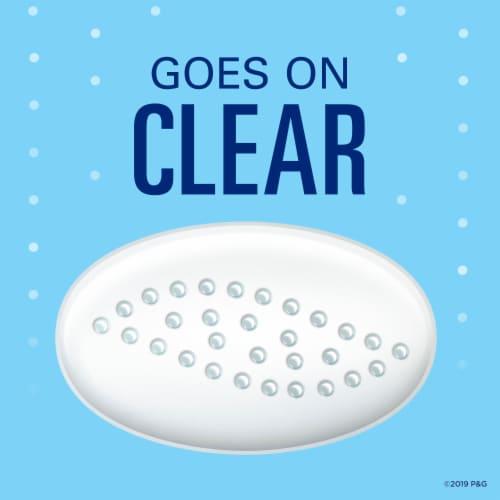 Secret Fresh Cozy Vanilla Scent Clear Gel Antiperspirant and Deodorant Perspective: left