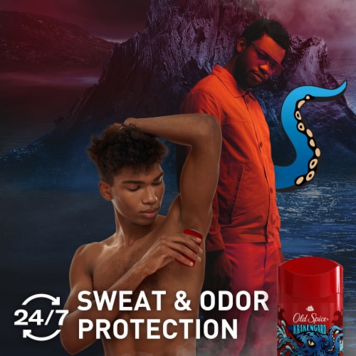 Old Spice Wild Collection Krakengard Invisible Solid Anti-Perspirant Deodorant Perspective: left