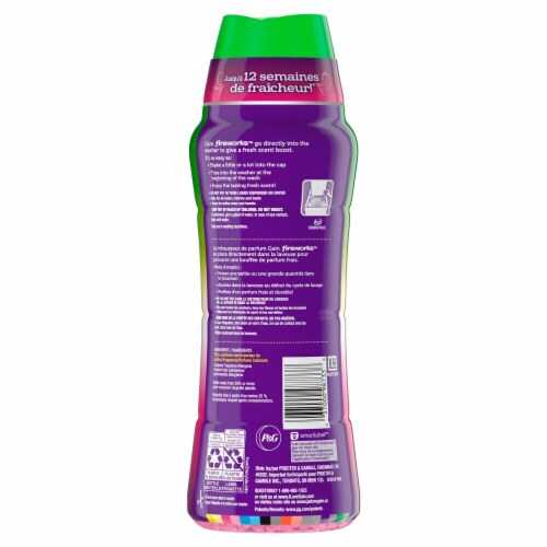 Gain Fireworks Moonlight Breeze In-Wash Scent Booster Beads Perspective: left