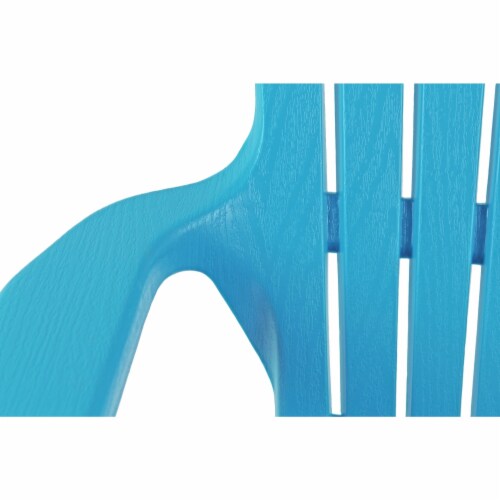 Adams Manufacturing Kid's Adirondack Chair - Pool Blue Perspective: left