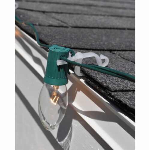 Adams All-Purpose Light Clips - White Perspective: left