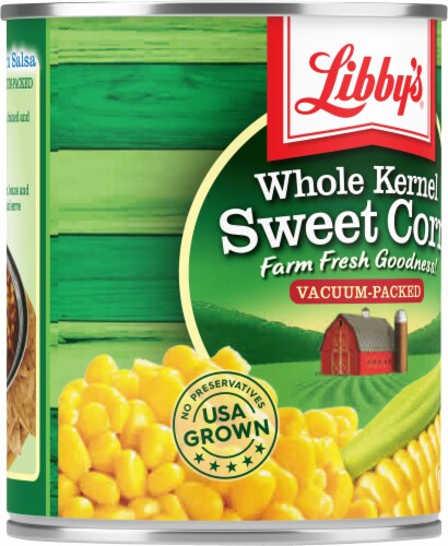 Libby's® Canned Whole Kernel Sweet Corn Perspective: left