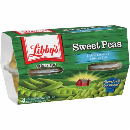 Libby's® Sweet Peas Cups Perspective: left