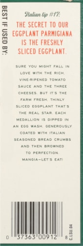 Michael Angelo's® Eggplant Parmigiana Frozen Meal Perspective: left