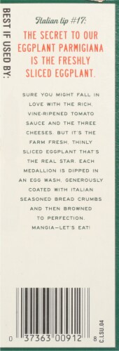 Michael Angelo's® Eggplant Parmigiana Frozen Meal Perspective: left