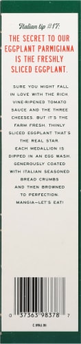 Michael Angelo's® Eggplant Parmigiana Family Size Frozen Meal Perspective: left