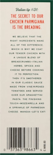 Michael Angelo's® Chicken Parmigiana Frozen Meal Perspective: left