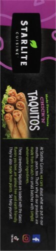 Starlite Cuisine™ Vegan Chicken Style Corn Tortilla Taquitos Perspective: left
