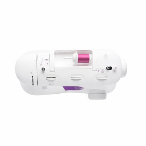 Singer M3500 Sewing Machine with 110 Stitch Applications and Accessories, White Perspective: left