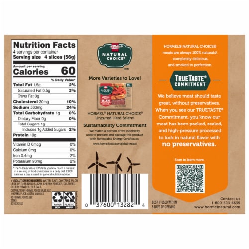 Hormel® Natural Choice® Smoked Ham Deli Meat Perspective: left