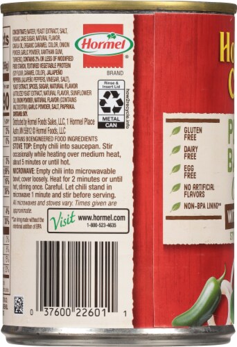 Hormel® Plant Based Chili with Beans Perspective: left