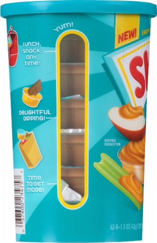 Skippy Singles Creamy Peanut Butter Cup Pack Perspective: left
