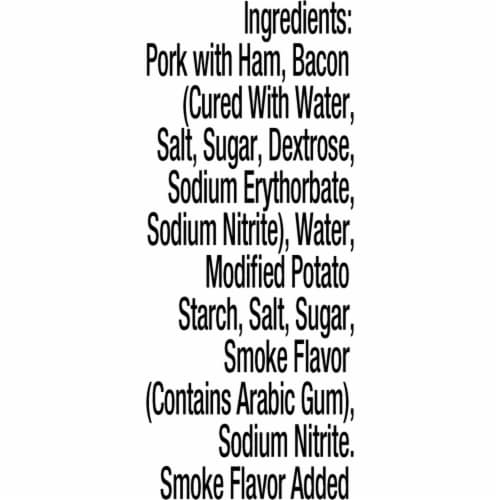 SPAM® with Real Hormel® Bacon Canned Luncheon Meat Perspective: left