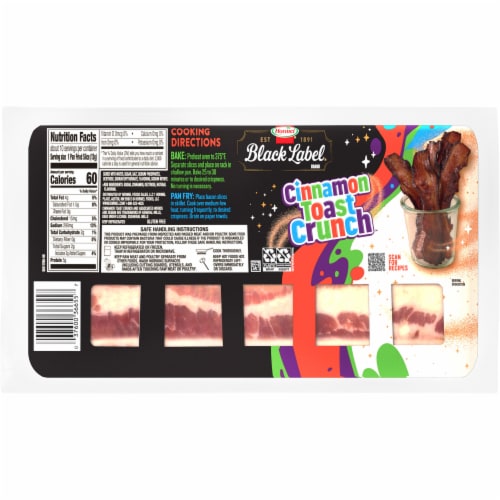 Hormel® Black Label® Cinnamon Toast Crunch™ Bacon Perspective: left