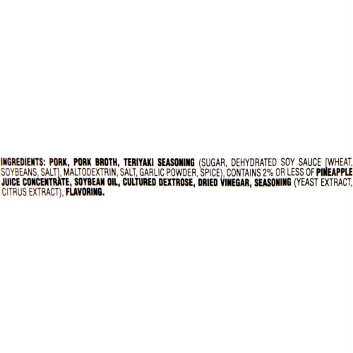 Hormel Teriyaki Pork Loin Filet Perspective: left
