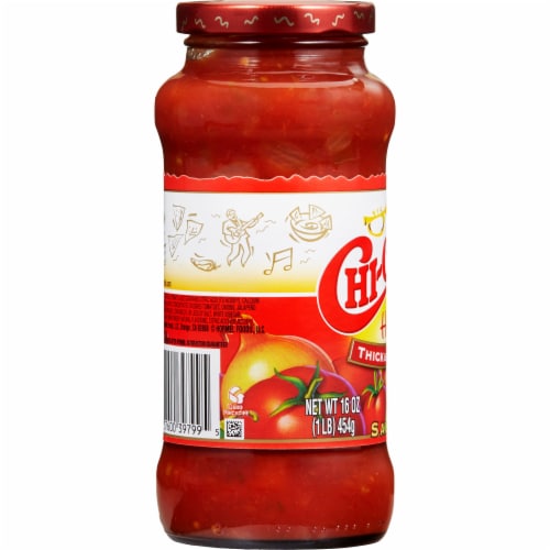 Chi-Chi's® Hot Thick & Chunky Salsa Perspective: left