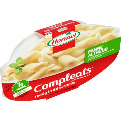 Hormel® Compleats® Penne Alfredo Meal Microwave Tray Perspective: left