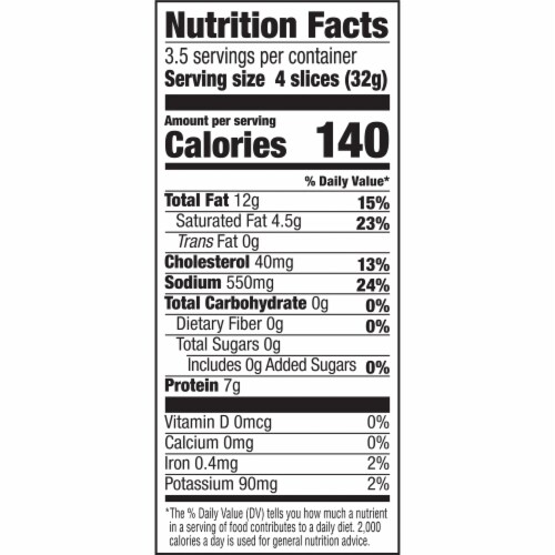 HORMEL NATURAL CHOICE Uncured Genoa Salami Perspective: left