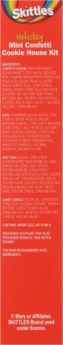 Cookies United Skittle® Holiday Mini House Kit Perspective: left