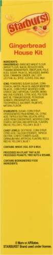 Mars Starburst® Holiday Gingerbread House Kit Perspective: left