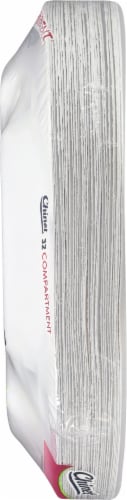 Chinet® Classic Compartment Paper Plates Perspective: left