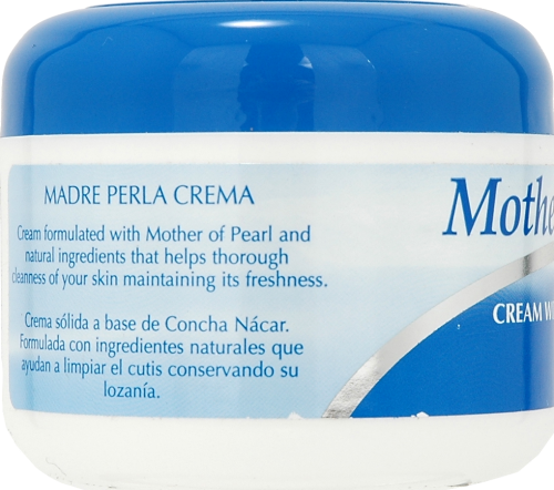 Grisi Mother of Pearl Cream with Concha Nacar Perspective: left
