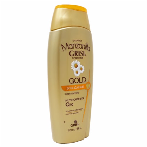 Grisi Manzanilla Chamomile Extra Lightening Gold Shampoo Perspective: left