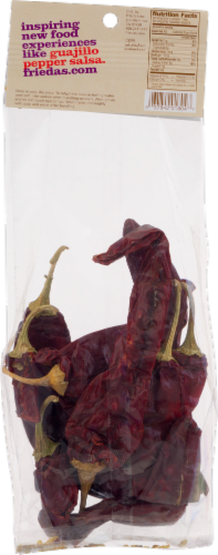 Frieda's™ Simply Dried Guajillo Peppers Perspective: left