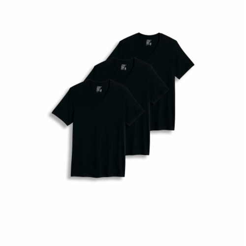 Jockey® Men's T-Shirt - Black Perspective: left