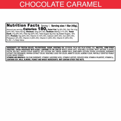 Special K® Bar Chocolate Caramel Protein Meal Bar Perspective: left
